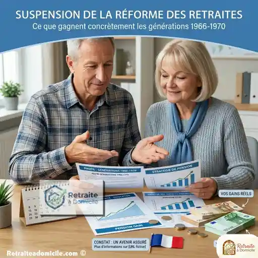 Suspension de la réforme des retraites
