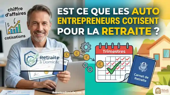 est ce que les auto entrepreneurs cotistent pour la retraite