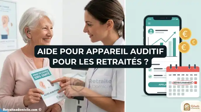 aide pour appareil auditif pour les retraités