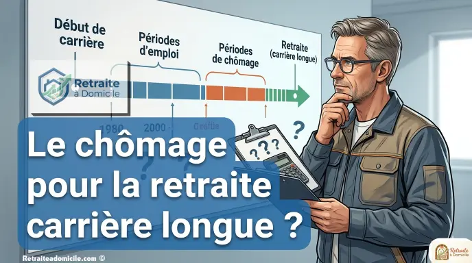le chômage compte-t-il pour la retraite carrière longue
