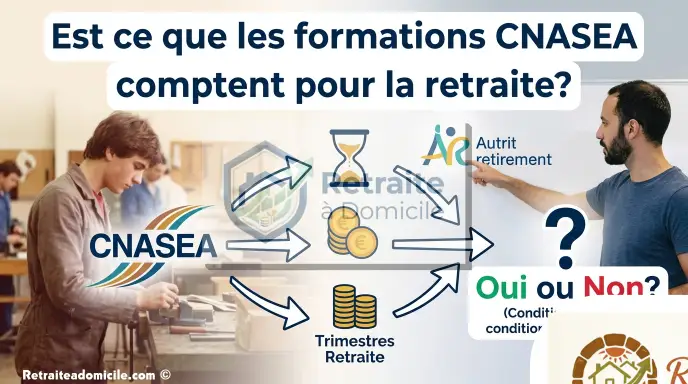est ce que les formations cnasea comptent pour la retraite
