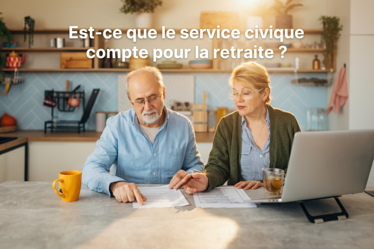 Est ce que le service civique compte pour la retraite ?