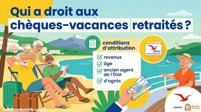 qui a droit aux chèques‑vacances retraités