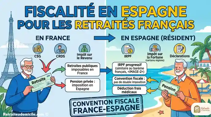 fiscalité en Espagne pour les retraités français