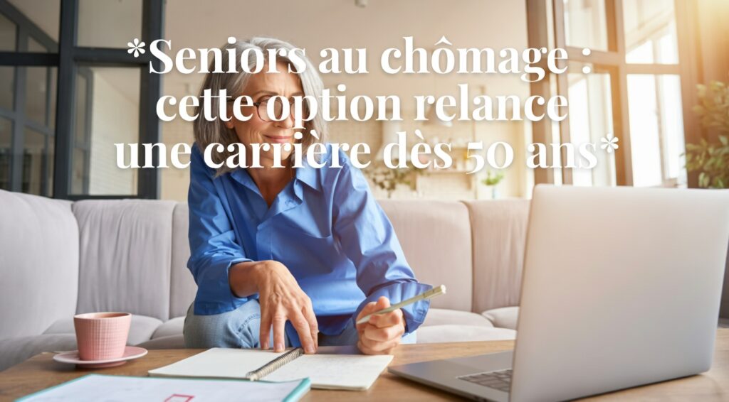 Seniors au chômage : cette option relance une carrière dès 50 ans