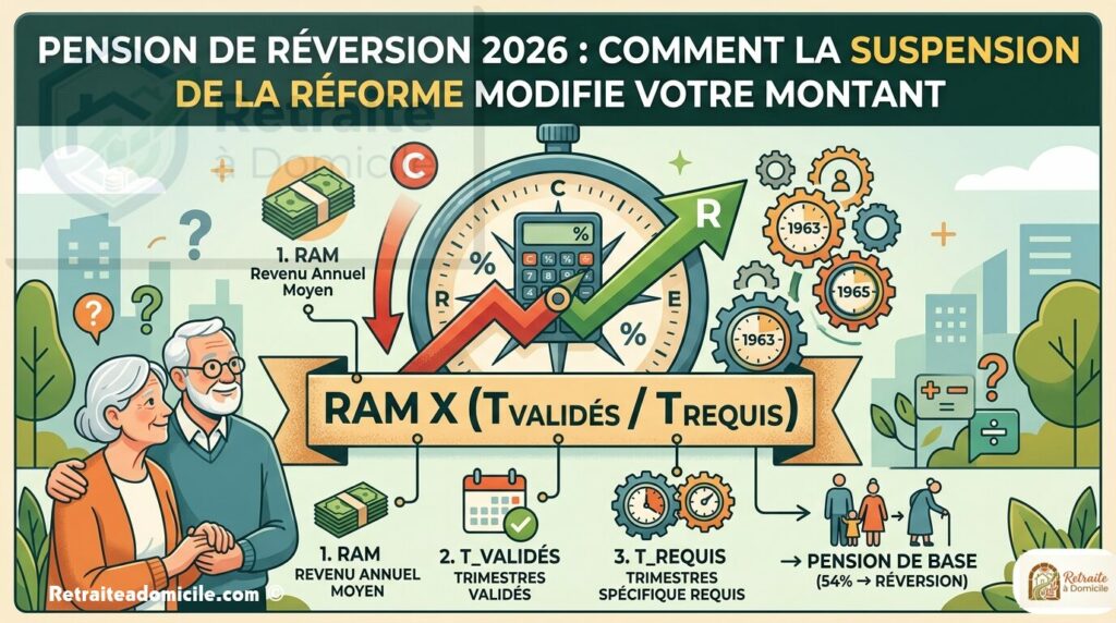 pension de réversion 2026