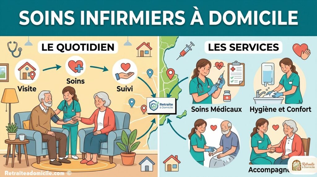 soins infirmiers à domicile