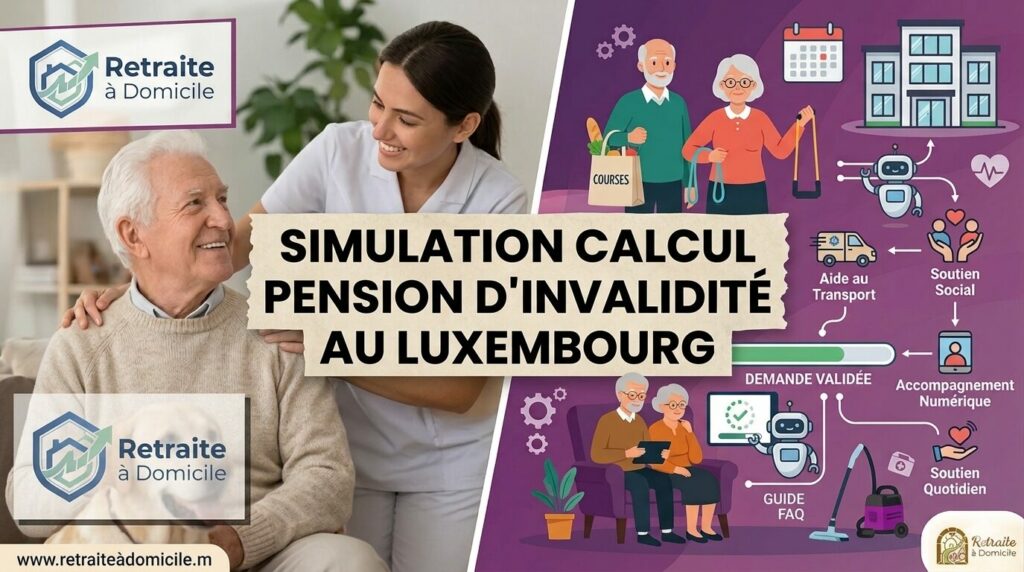 simulation calcul pension d'invalidité au luxembourg