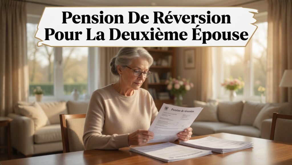 pension de réversion pour la deuxième épouse