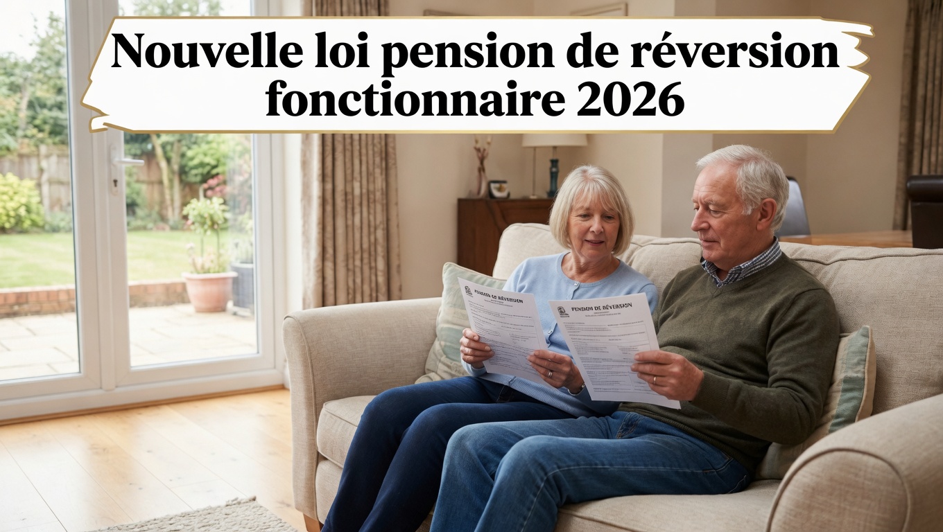 Nouvelle loi pension de réversion fonctionnaire 2026 : ce qui change vraiment