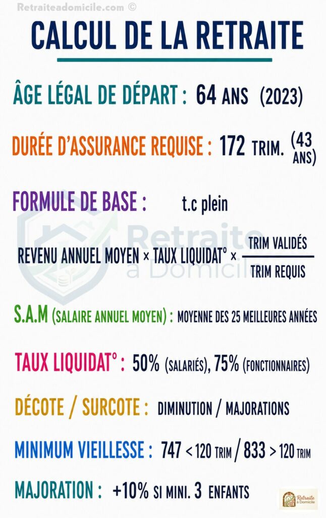 comment calculer la retraite