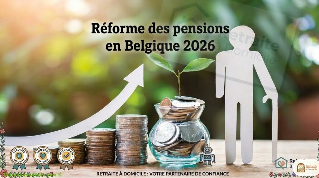 Réforme des pensions en Belgique 2026