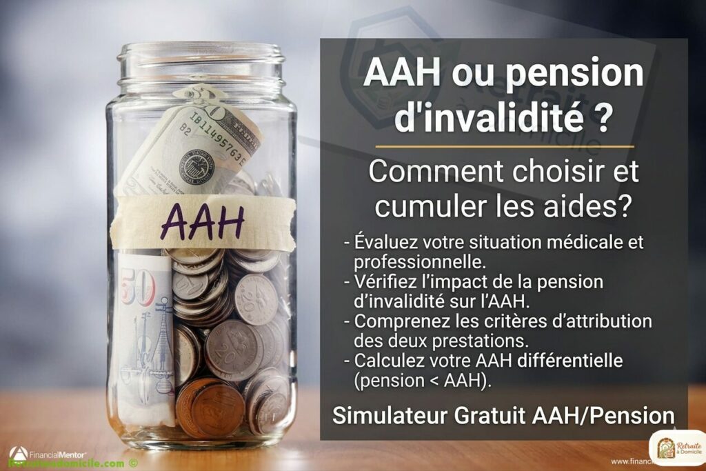 Aah ou pension d'invalidité