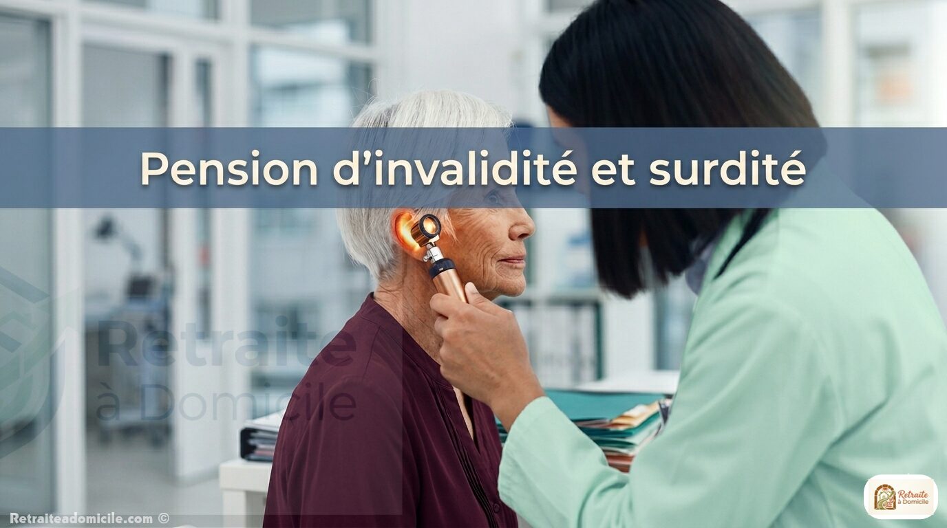 Pension d&rsquo;invalidité et surdité : droits, conditions et aides