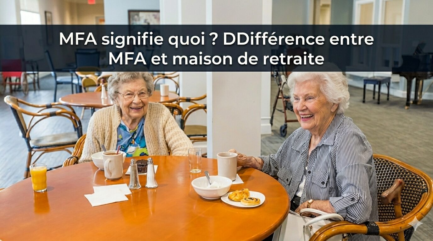 MFA signifie quoi ? Différence entre MFA et maison de retraite