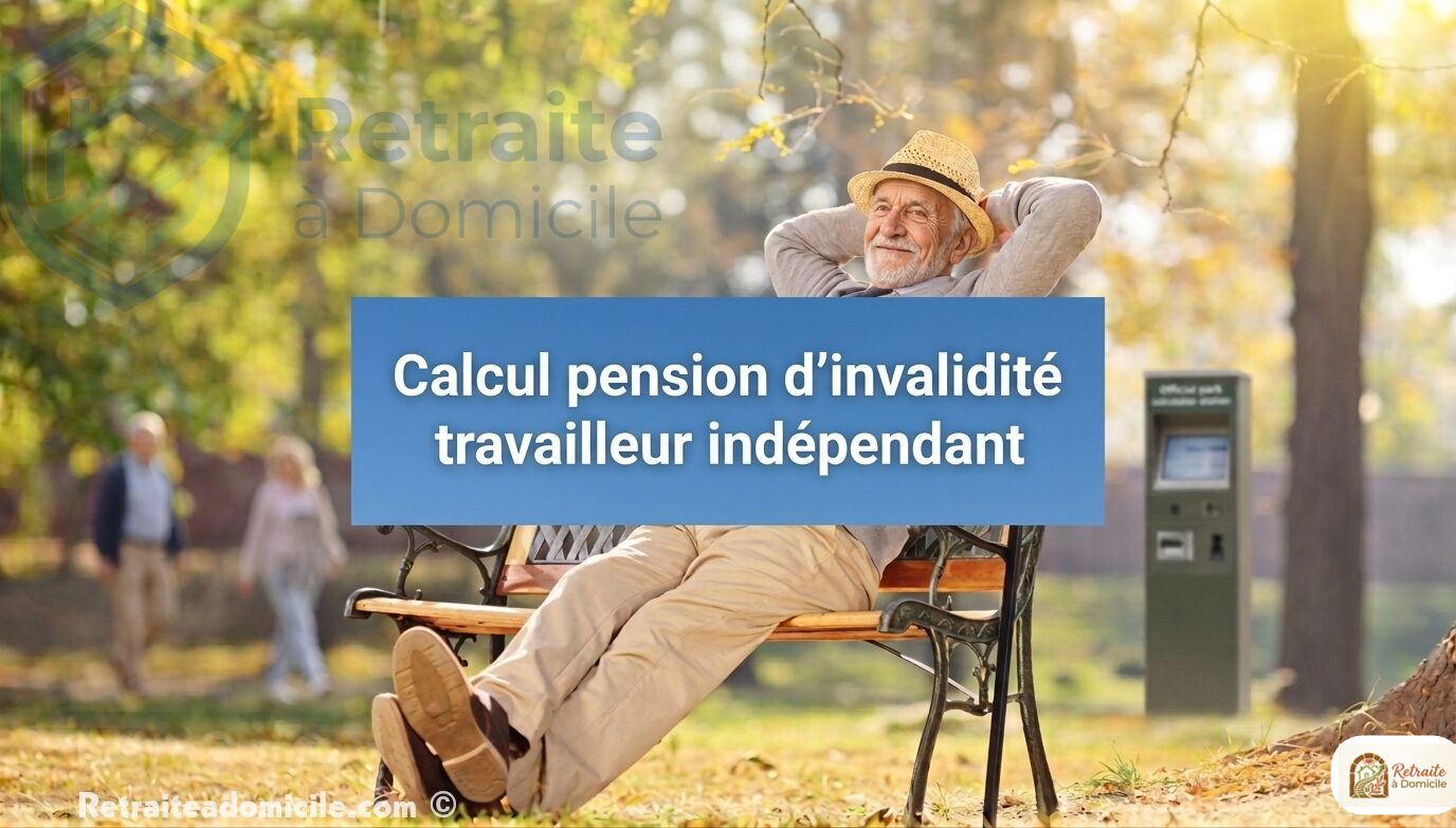 Calcul pension d’invalidité travailleur indépendant (guide complet)
