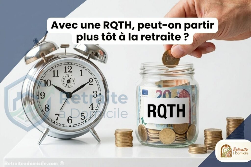 Avec une RQTH, peut-on partir plus tôt à la retraite