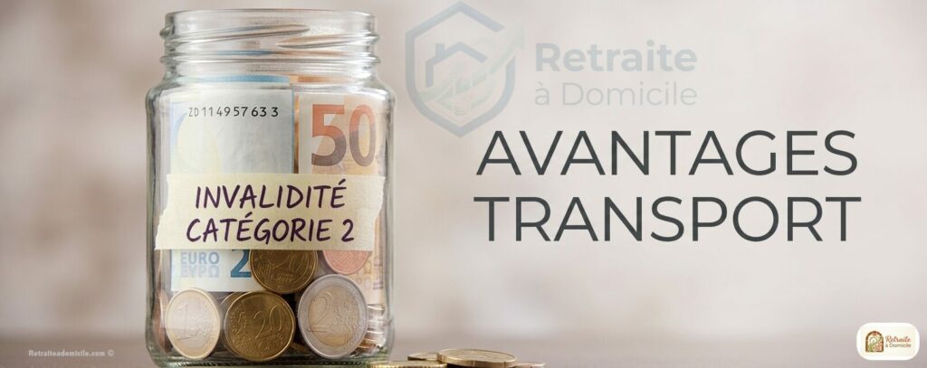 Invalidité catégorie 2 avantage transport