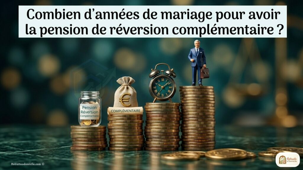Combien d'années de mariage pour avoir la pension de réversion complementaire