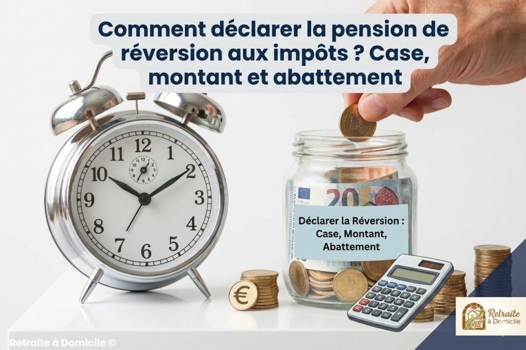 comment déclarer la pension de réversion aux impôts