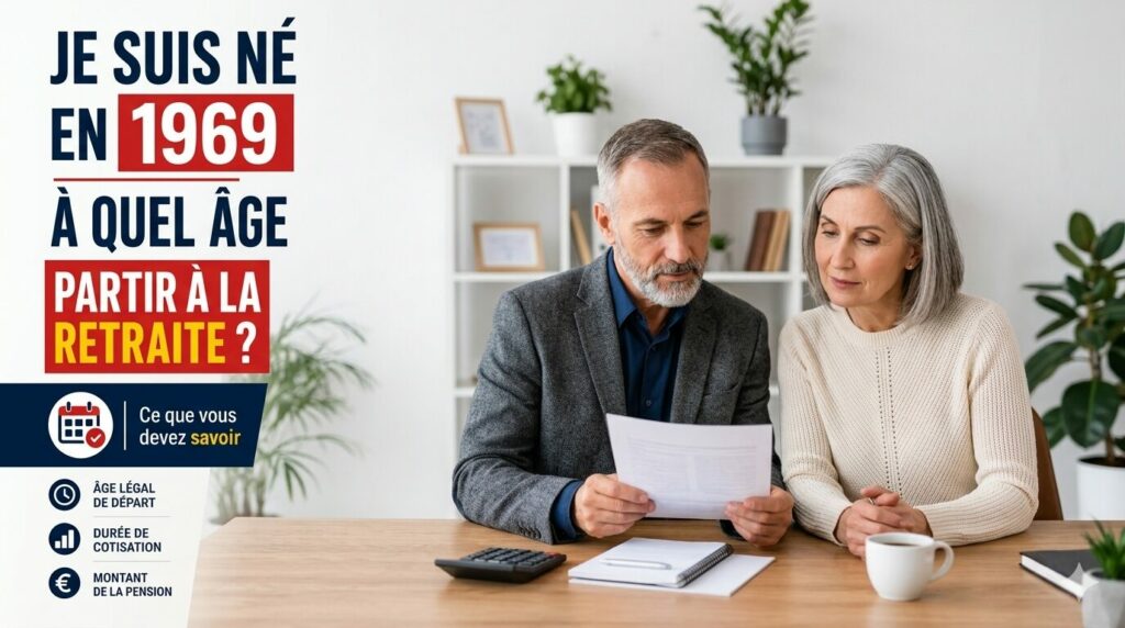 je suis né en 1969 à quel âge partir à la retraite