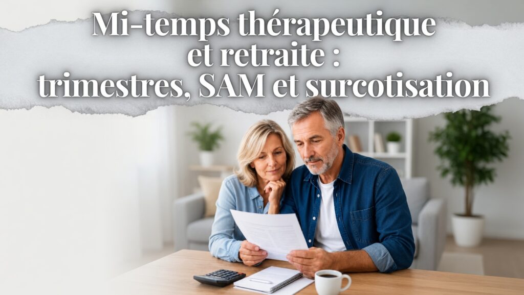 est ce que le mi temps thérapeutique compte pour la retraite